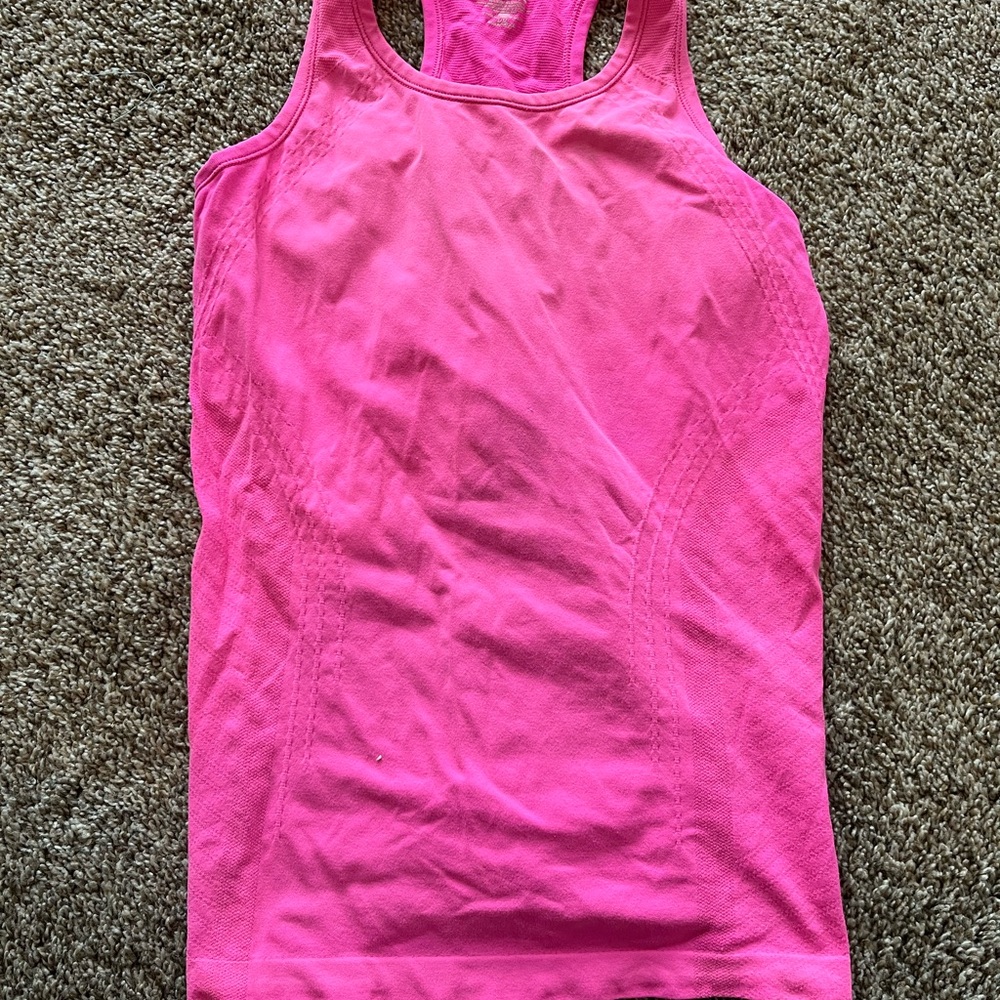 Athleta Fuchsia Racerback Tank
